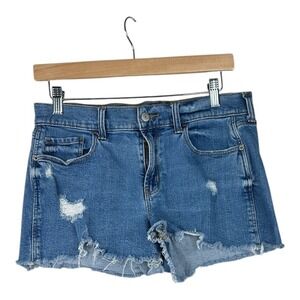 Old‎ Navy Boyfriend Shorts size 6 Blue